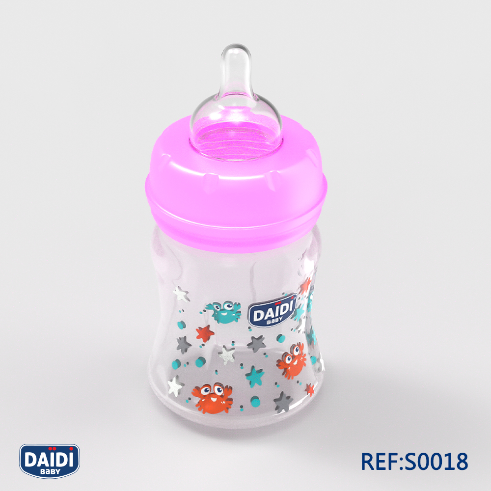biberon daïdi baby 150 ml en plastique.